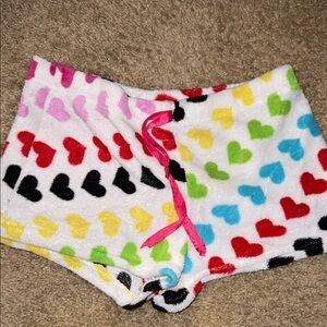 Bobbie Brooks Pajama Heart Shorts